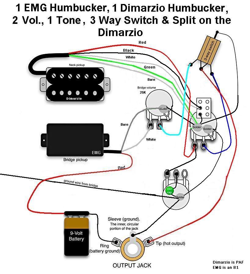 Emg Wiring Diagram 1 Volume 1 Tone from i479.photobucket.com