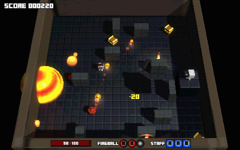 Block Dungeon – Pixel style dungeon stay-alive indie game
