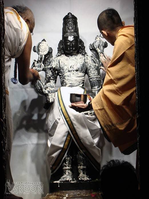 Lord Srinivasa Govinda at ISKCON, Bangalore