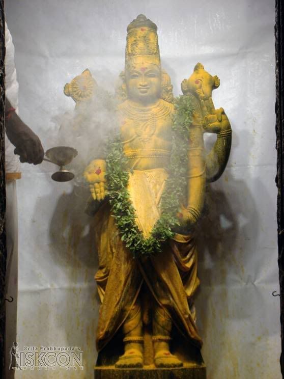 Lord Srinivasa Govinda at ISKCON, Bangalore