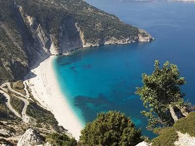 Myrtos beach, Kefalonia, Greece