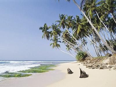 Unawatuna beach, Sri Lanka