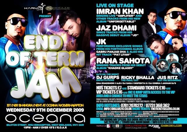 WE BRING YOU THE 1ST EVER BHANGRA EVENT IN OCEANA WOLVERHAMPTON-