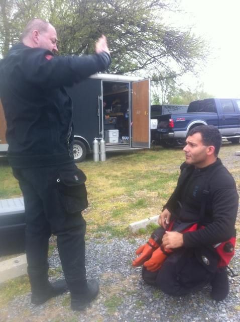 Chris Malinowski and Vince Mallardi at Dutch Springs