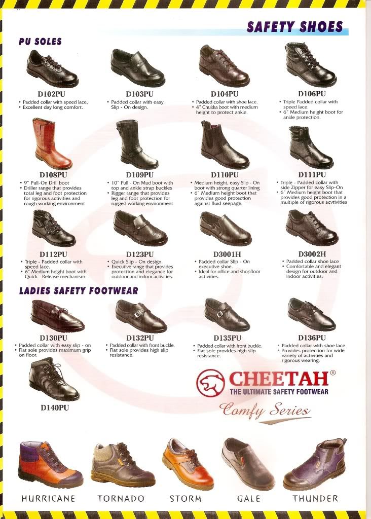 Safety Shoes Cheetah