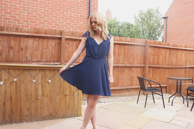 asos lace kate mini dress