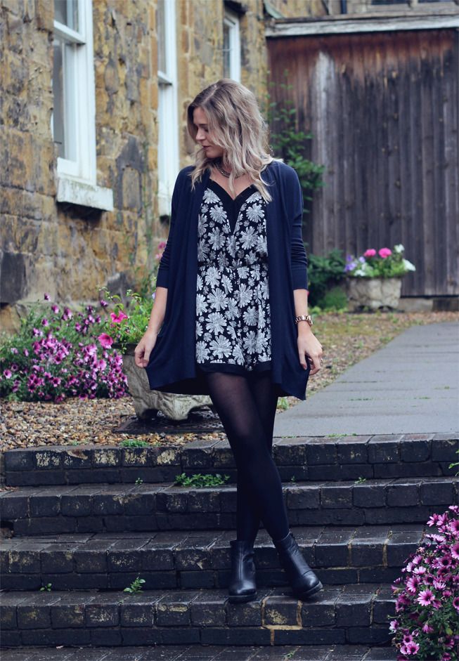 ax paris floral playsuit blogger outfit