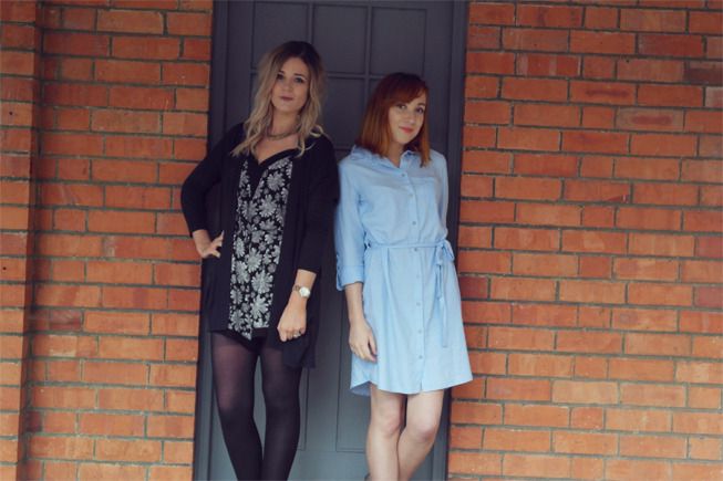 2 blogger outfit photo