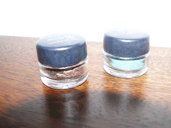 Barry M Dazzle Dust Green and Gold