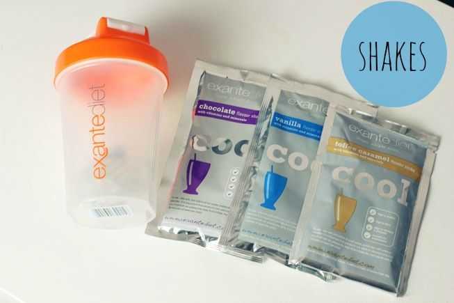 exante diet shakes