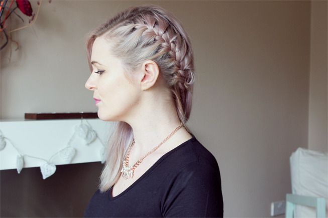 pastel hair side braid cher lloyd hair