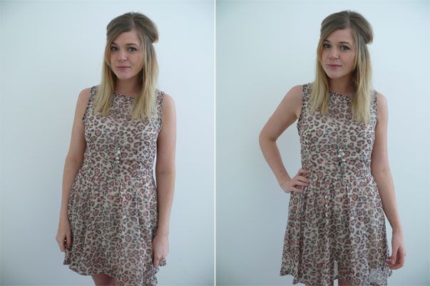 leopard print dress missguided fashion blog