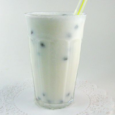 Vanilla Bubble Tea with Coconut Milk