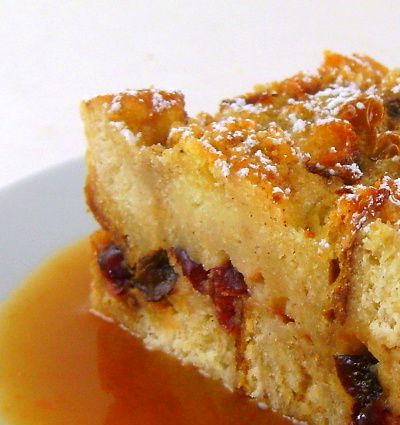 Cranberry Bread Pudding