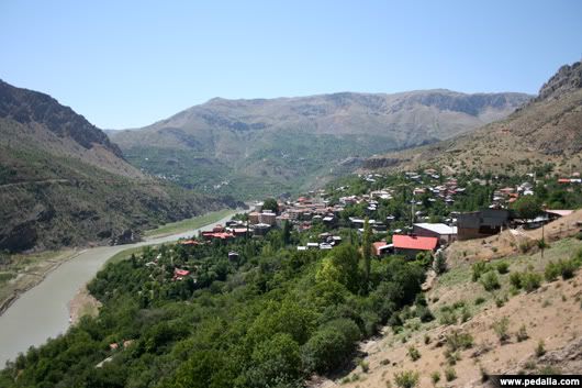 Batı Erzincan Kemaliye genel görünüşü