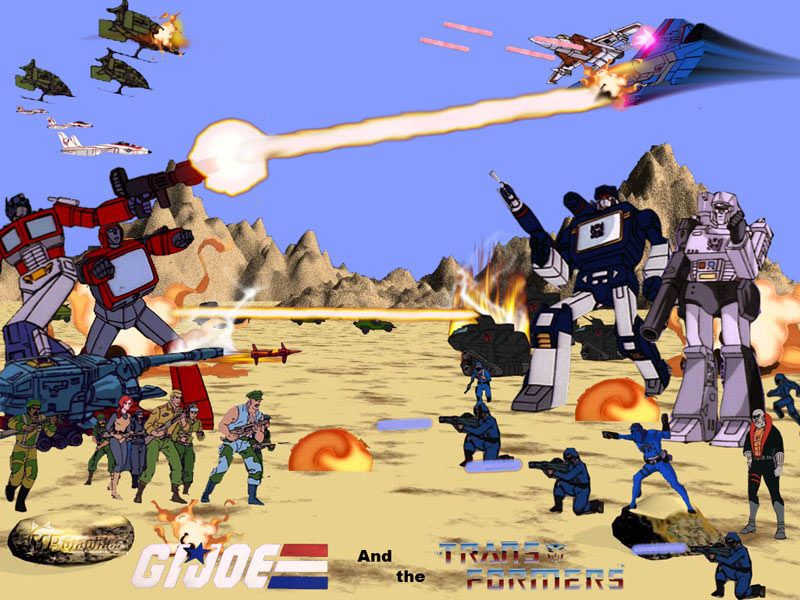 gi joe transformers crossover cartoon