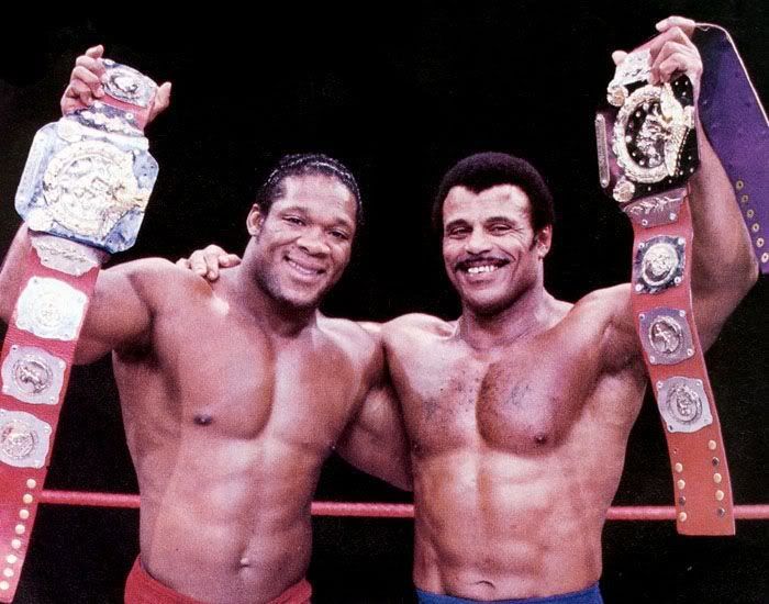 Tony Atlas &amp; Rocky Johnson: 1st All-Black World Tag Team ...