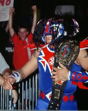 WCW Cruiserweight Champion Psicosis Pictures, Images and Photos