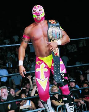 WCW Cruiserweight Champion Rey Mysterio Jr. Pictures, Images and Photos