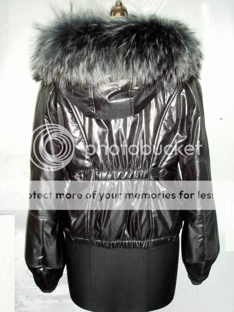 This is a Italian fashion fabric parka coat dyed to match finnish 