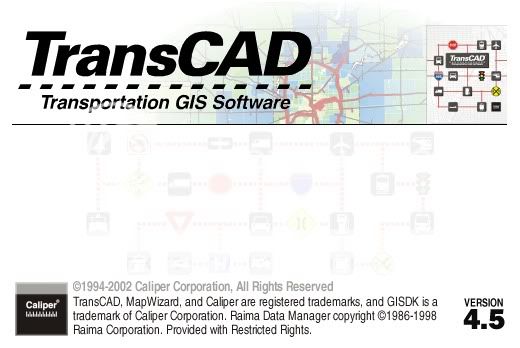 Transcad 4.5 Software